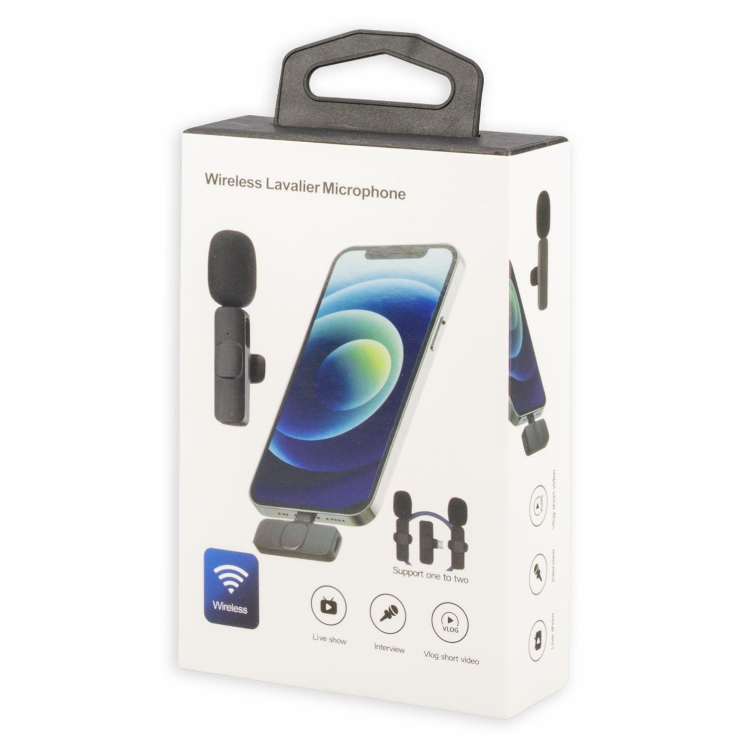 Micrófono Doble Con Entrada Lightning NITRON Inalámbrico - Imagen 2