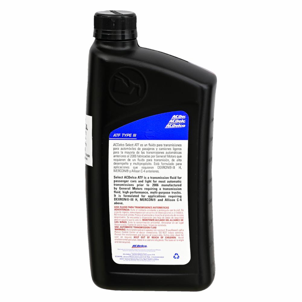 Aceite Para Auto Type III ACDELCO 0,25 - Imagen 2