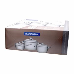 Set De Ollas De Inducción Modelo Allegra TRAMONTINA 3 Piezas
