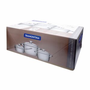 Set De Ollas De Inducción Modelo Allegra TRAMONTINA 5 Pz