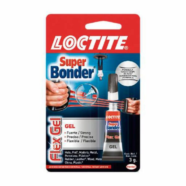 Pega Super Bonder Gel Control 3Gr NUTRIHOME 3 gr