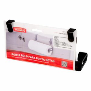 Soporte Ajustable Toalla Cocina Negro METALTRU Unidad