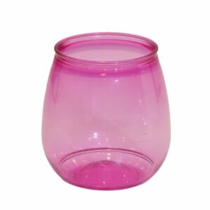 Vaso Caribe Rosado Carne BANDEIRANTE 400 Ml