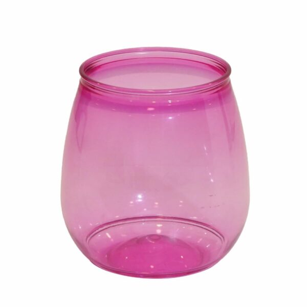 Vaso Caribe Rosado Carne BANDEIRANTE 400 Ml