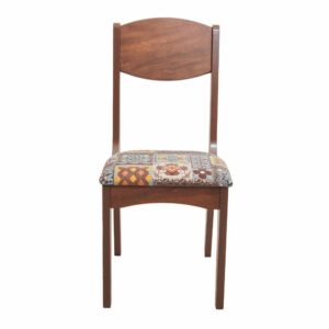 Silla De Comedor Noble Ladrillo DALLA COSTA MDF Con Tapizado