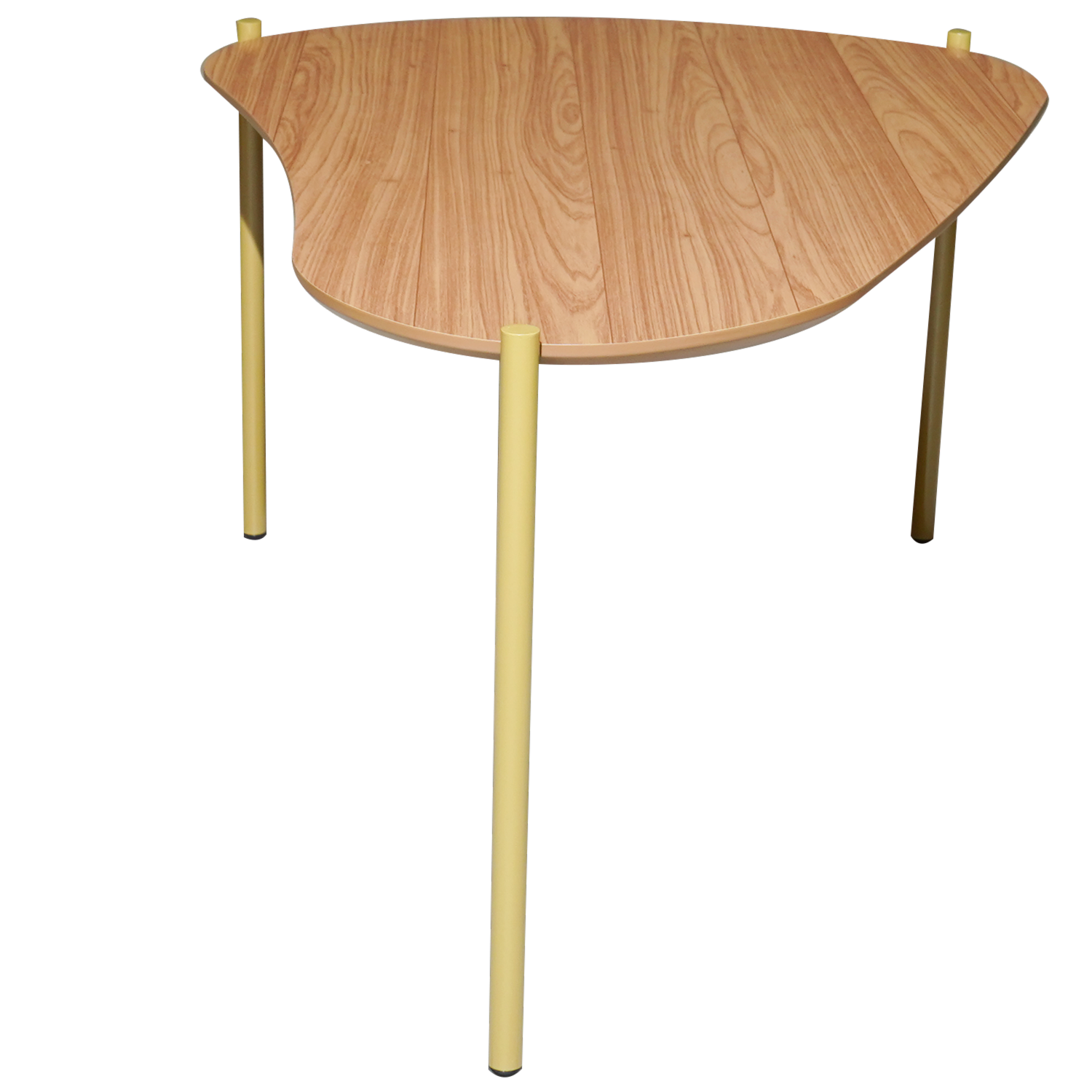 Mesa De Centro Modelo Tb627 Color Freijo DALLA COSTA Mdf Y Metal