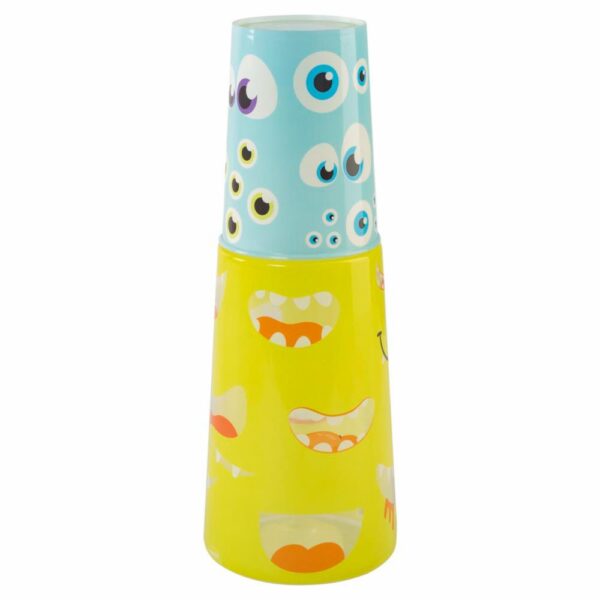 Botella Con Vasito Monstruos PLASUTIL 960 Ml