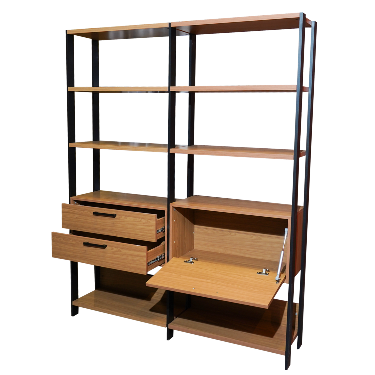 Estantería Modelo C59 Pfj 3 Cajones Color Freijo DALLA COSTA Mdf - Imagen 5