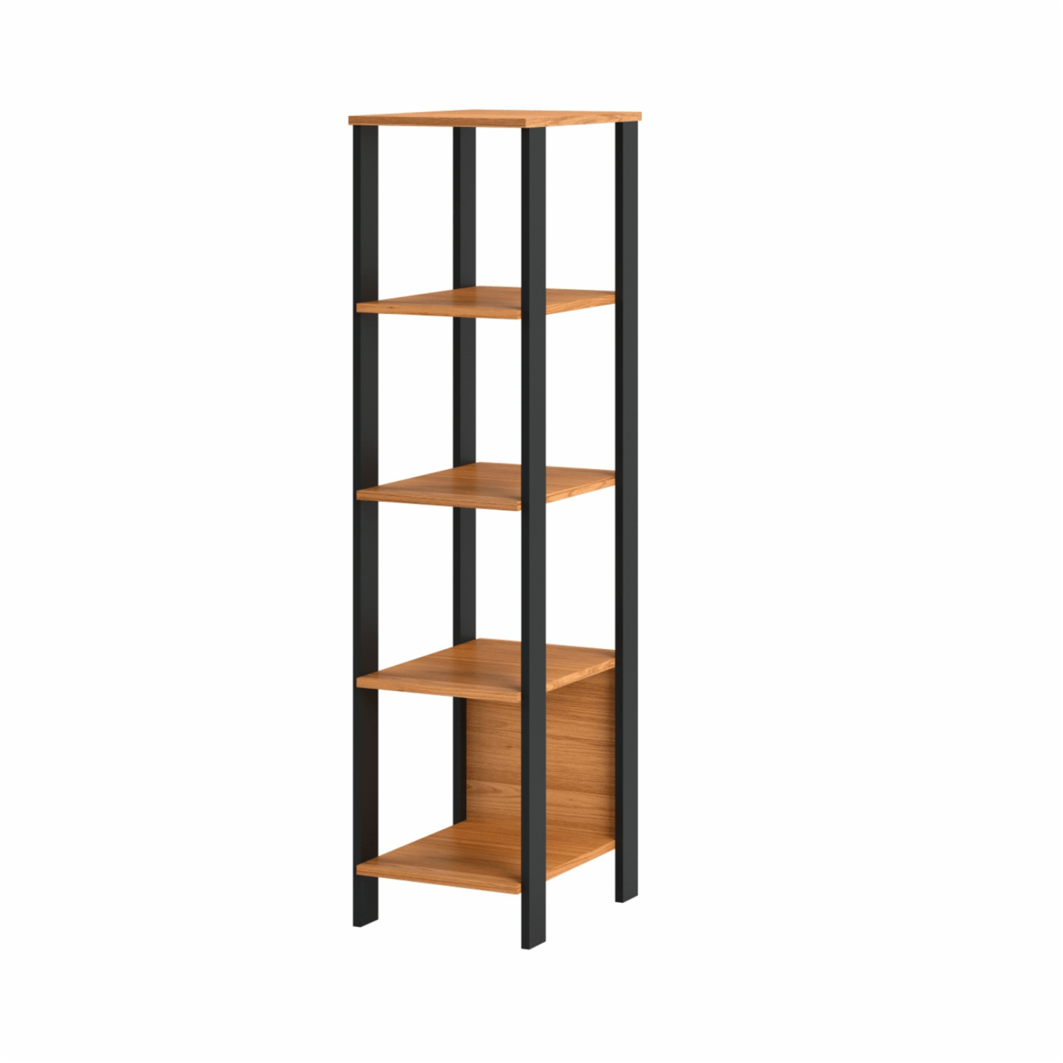 Librería Freijo Y Negro DALLA COSTA Mdf