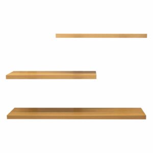 Pánel De Pared 3 Repisas Freijo DALLA COSTA MDF