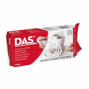 Masa Das De Cerámica Fría 500Gr Blanca DAS 500Gr