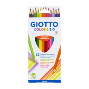 Lápices De Colores De 3.0 GIOTTO Caja X 12