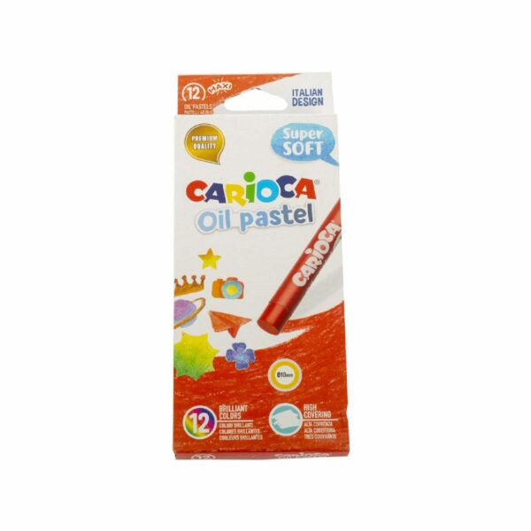 Pastles Al Oleo CARIOCA X 12 Uds