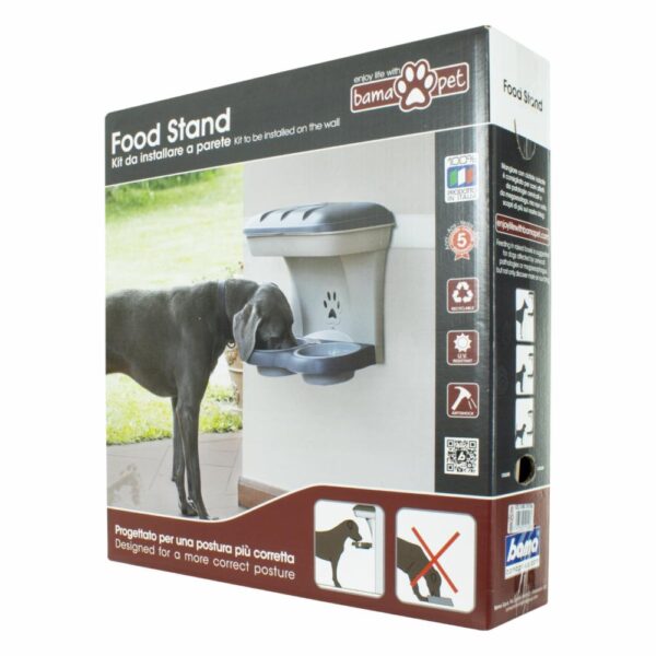 Dispensador Doble De Alimentos Solidos Y Líquidos BAMA Grande - Imagen 2