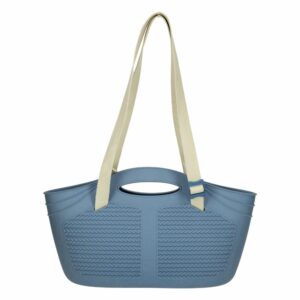 Cartera De Mascota Transportadora Tono Celeste BAMA Xtra Small