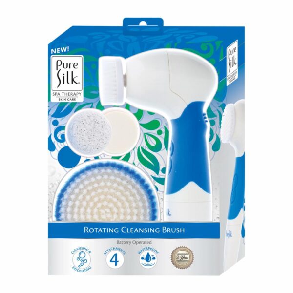 Cepillo Exfoliante Cara y Cuerpo 4 En 1 PURE SILK Waterproof - Imagen 2