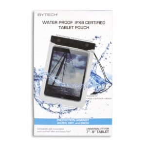 Estuche Universal Para Tablets Impermeable IPX8 BYTECH 7" - 8"
