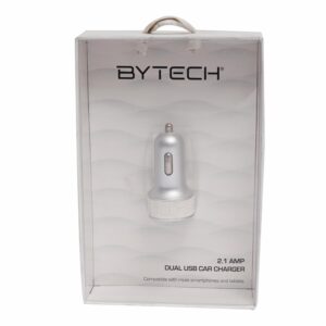 Cargador Para Auto Dual BYTECH USB