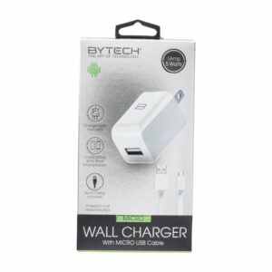 Cargador De Pared Blanco BYTECH USB