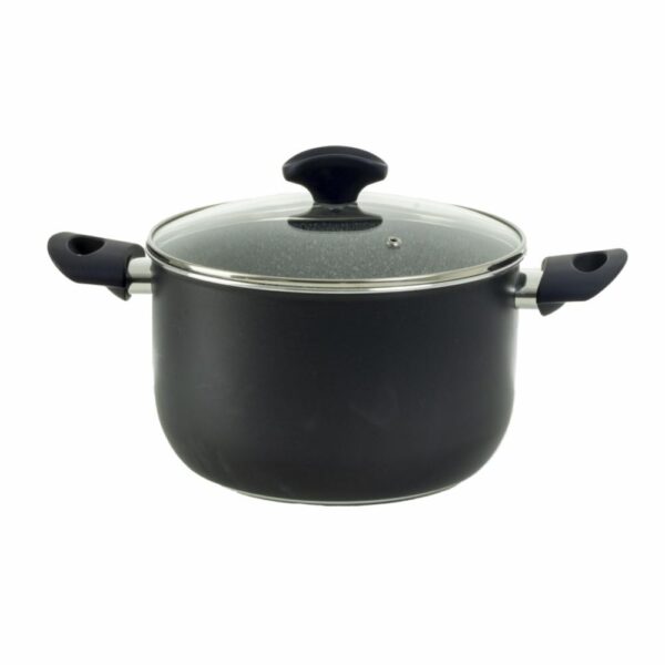 Olla Inducción Con Tapa Azul RAVELLI 22 Cm