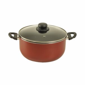 Cacerola Diece Con Tapa Rojo RAVELLI 26 Cm