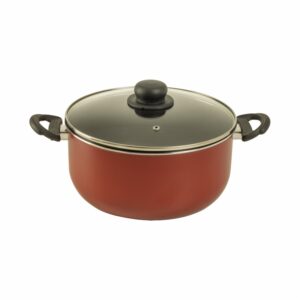 Cacerola Diece Con Tapa Rojo RAVELLI 26 Cm