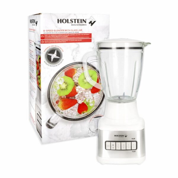 Licuadora 500 Watts HH-09101022G HOLSTEIN 8 Velocidades - Imagen 6