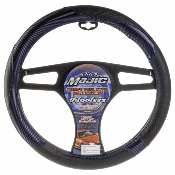 Cubre De Volante Azul Negro MAJIC Unidad
