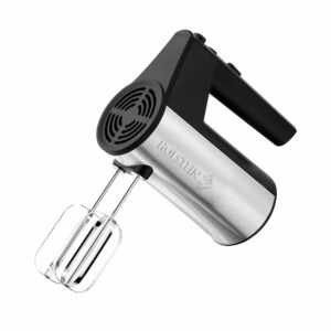 Batidora De Mano Con Base Silver HH-09200001SS HOLSTEIN 5 Velocidades