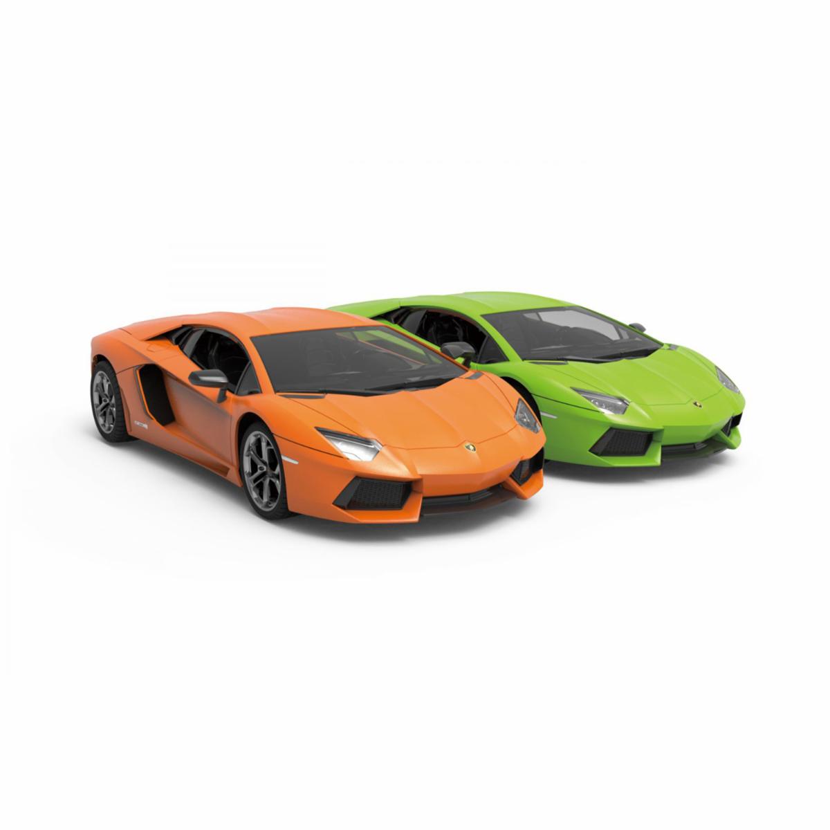 Vehículo R/c 1:18 Lamborghini Aventador RW Usa Pilas AA x 5