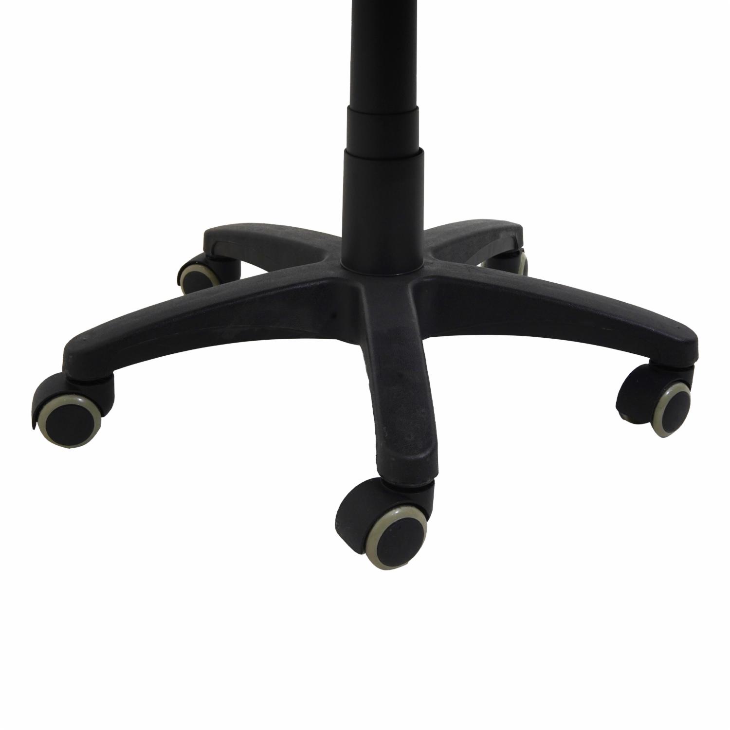 Silla De Oficina Negra Con Espaldar Verde FREE HOME Textil - Imagen 7