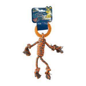 Juguete Para Mascota De Perro Rope Toyring SOLEIL PET'S WORLD Mediano