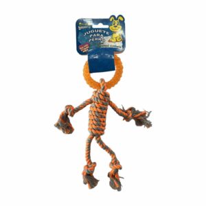 Juguete Para Mascota De Perro Rope Toyring SOLEIL PET'S WORLD Mediano