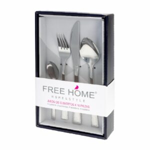 Set De Cubiertos Venus Plata GOLDEN 16 Piezas