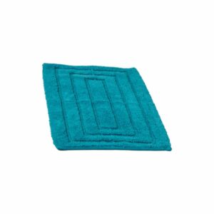 Alfombra Baño Four Turquesa EMMEVI 55X80CM