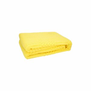Cobija Throw Pantone Illuminating Amarillo FREE HOME 130X170Cm