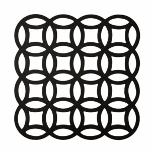 Placa De Metal Pared FREE HOME 39 7 X 39 7 X 1 2CM