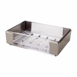 Jabonera Clear Beige HOUSEWIN Unidad