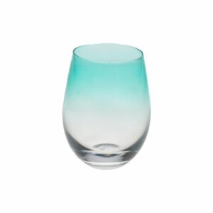 Vaso Color Degrade Verde ZIBO CHONGLI 500 Ml