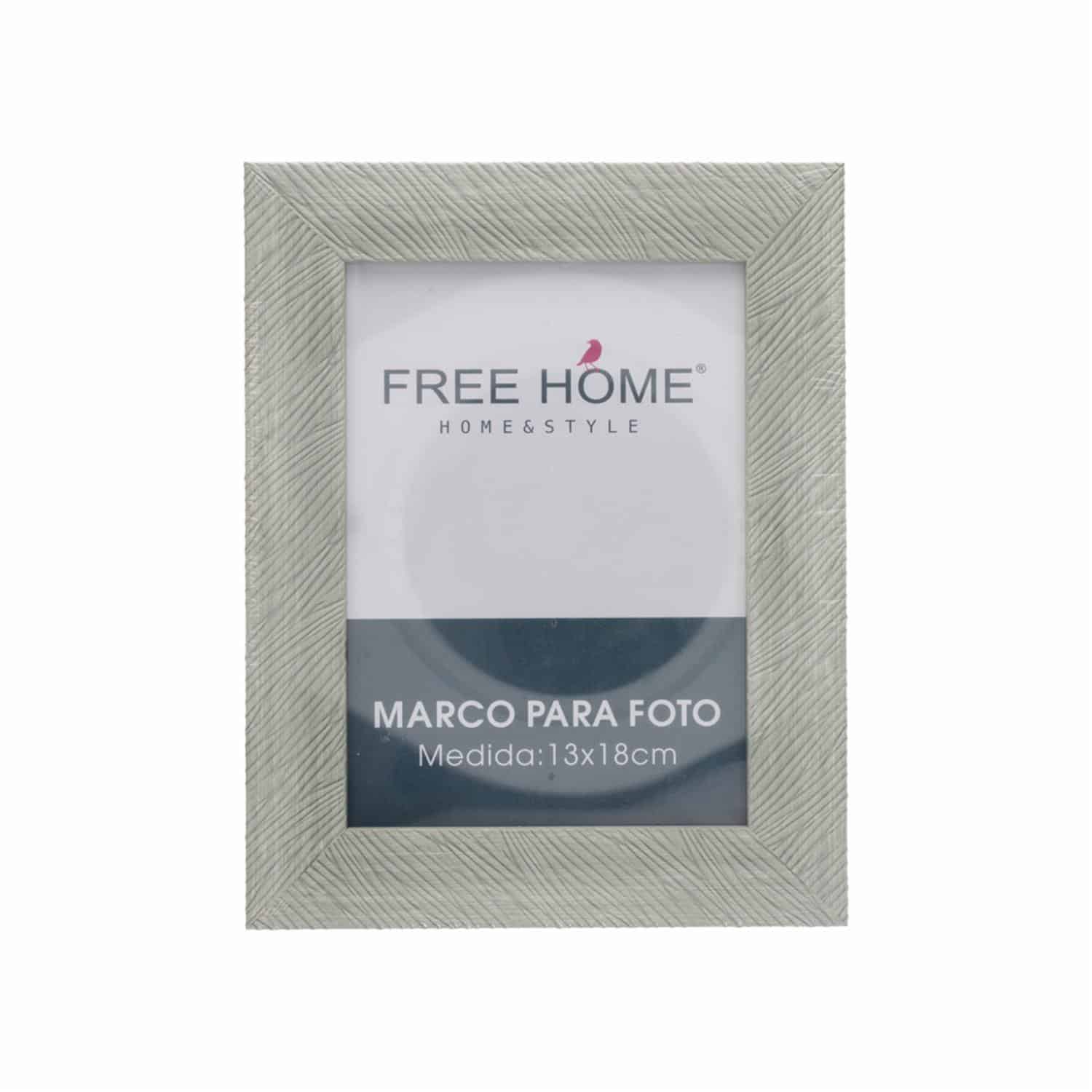 Portaretrato Rayas Pasteles Verde FREE HOME 5 X 7″