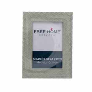 Portarretrato De Textura Color Pasteles Verde FREE HOME 4X6"