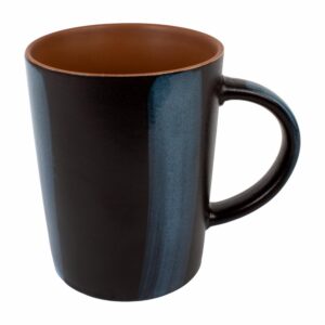 Jarro Negro Azul Lineas KIC KARPERY 14 Onz