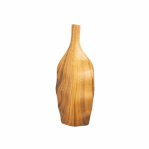 Florero De Madera Irregular FREE HOME 43 CM