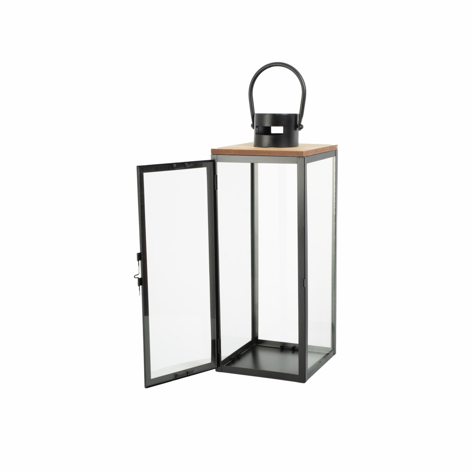 Farol Metalico Color Negro FREE HOME 45 Cm - Imagen 2