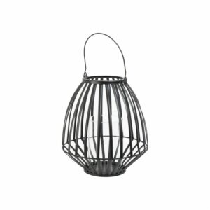 Farol Metalico Color Negro FREE HOME 25 Cm