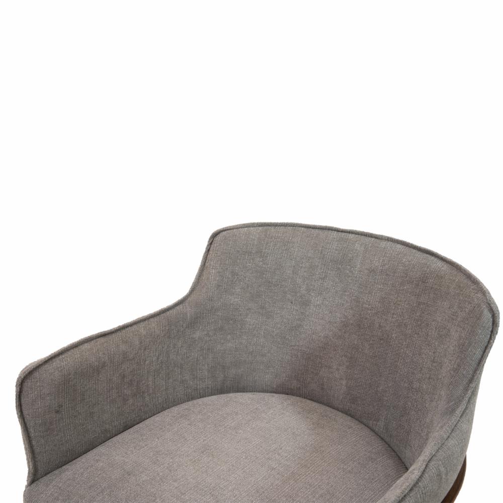 Silla Básica MOBILIA Madera De Caucho Y Textil - Imagen 4