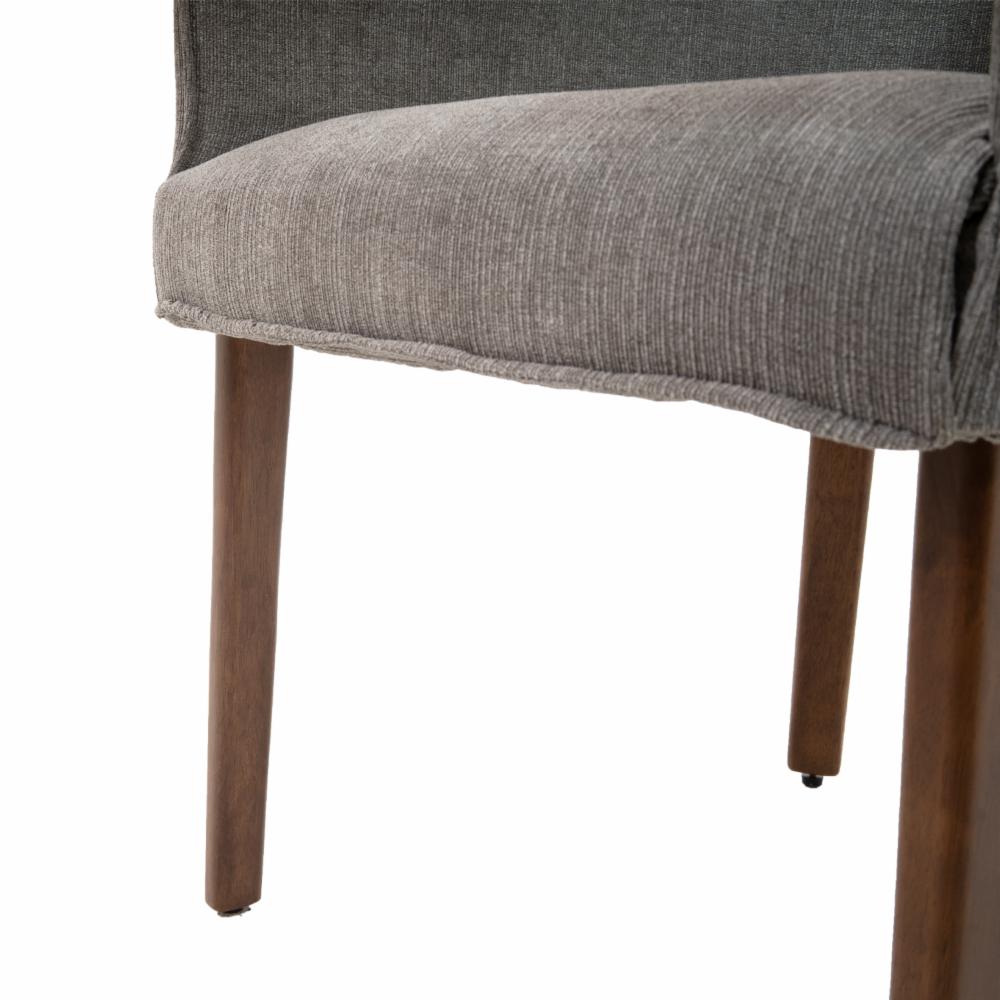 Silla Básica MOBILIA Madera De Caucho Y Textil - Imagen 6