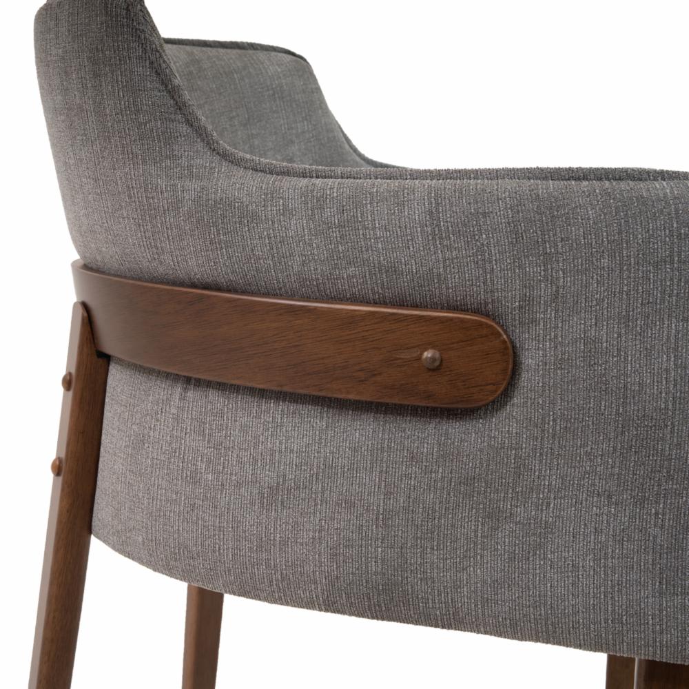 Silla Básica MOBILIA Madera De Caucho Y Textil - Imagen 8