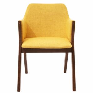 Silla Auxiliar MOBILIA Madera De Caucho Y Textil