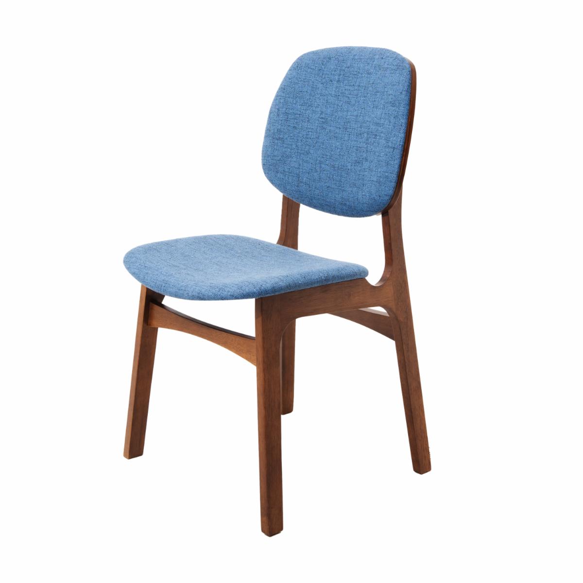 Silla Auxiliar MOBILIA Madera De Caucho Y Textil
